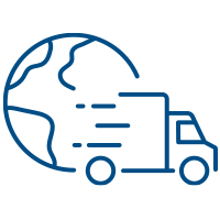 icon of a truck delivering goods