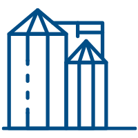 icon of a silo
