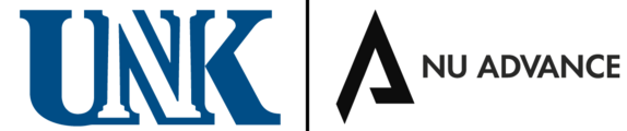 unk and nu advance logo