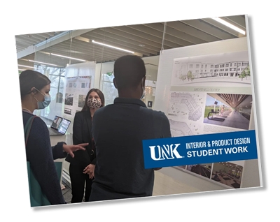 室内和产品设计学生工作