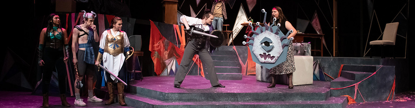 学生 performing in a theatre show Movie Game