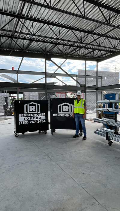 Spencer with Company logo