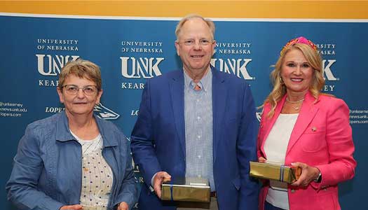 Darla is at 40 Year service luncheon