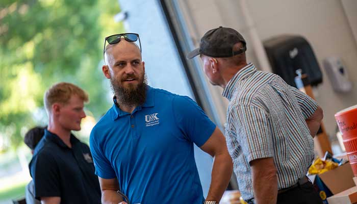 JD and Jim at CMO meeting