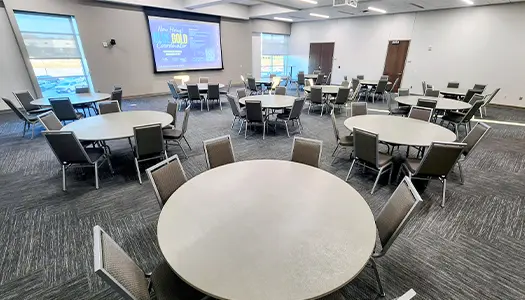 image of the gala room