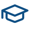 graduation cap icon