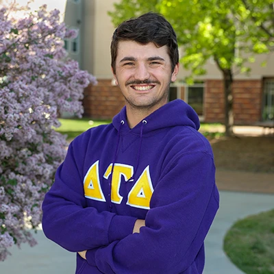 two fsl students pose for a photo