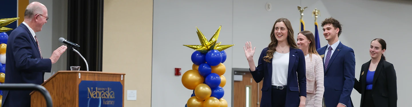 the student body takes the oath of office