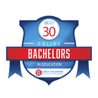 2019 Best 30 在线 Bachelors in 教育 - Early Childhood 教育 - Ranked 9th
